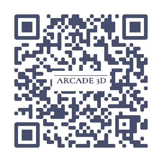 QR code — demande d'inscription Arcade3D